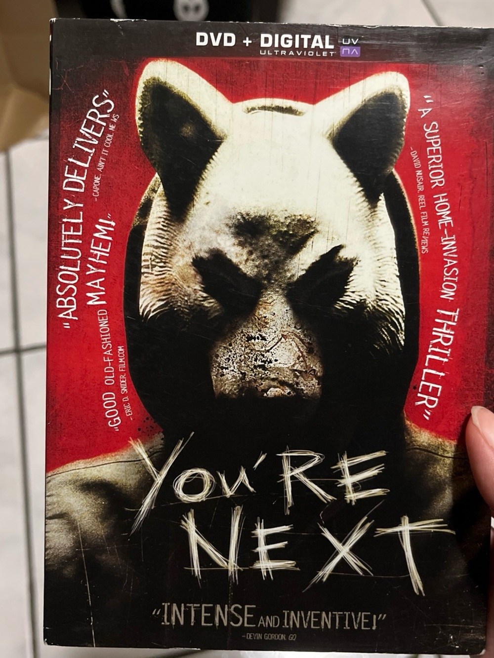 You're Next DVD + Digital + Blu-Ray (2013)